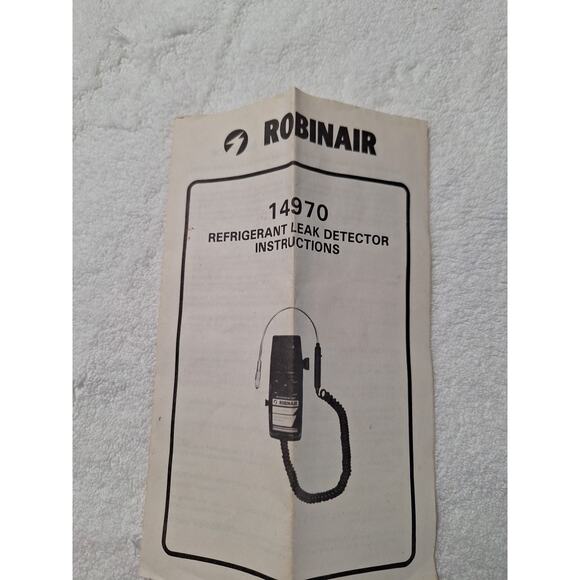 Robin Air 14970 Refrigerant Leak Detector With Case. NOT TESTED - Picture 6 of 9